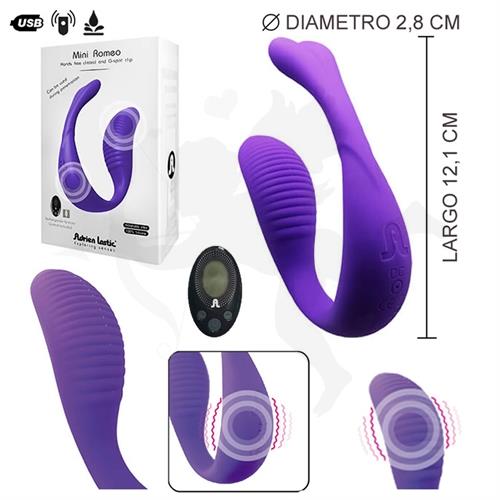 Doble vibrador manos libres con carga USB